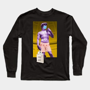 Michelangelo's David Long Sleeve T-Shirt